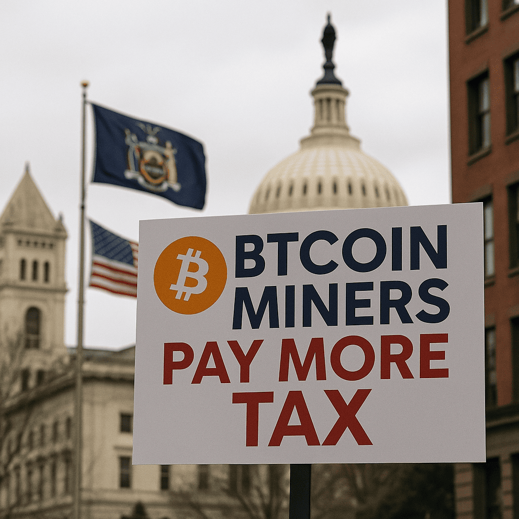 New York plant, Bitcoin-Miner angesichts steigender Energiekosten stark zu besteuern - Antminer.